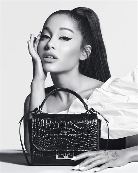 givenchy ariana grande bag|Ariana Grande Givenchy photoshoot.